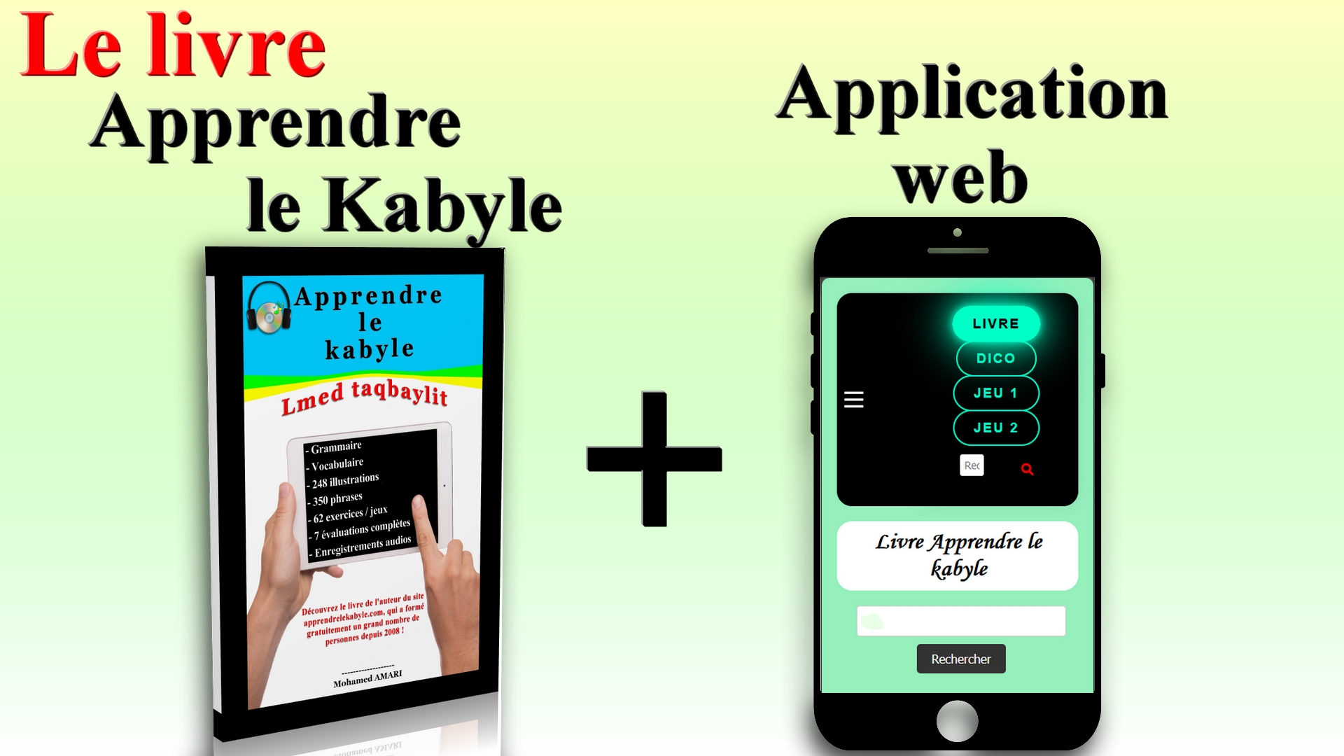 Livre Apprendre le kabyle